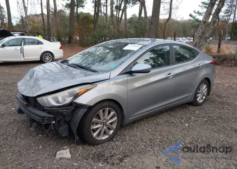 2015 Hyundai Elantra Se z USA, uszkodzony, nr VIN KMHDH4AE1FU387828